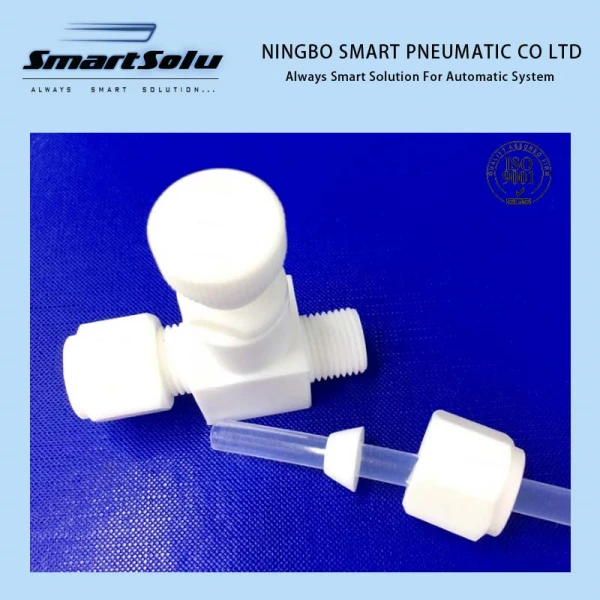 PTFE PVDF Жидкие Соединители